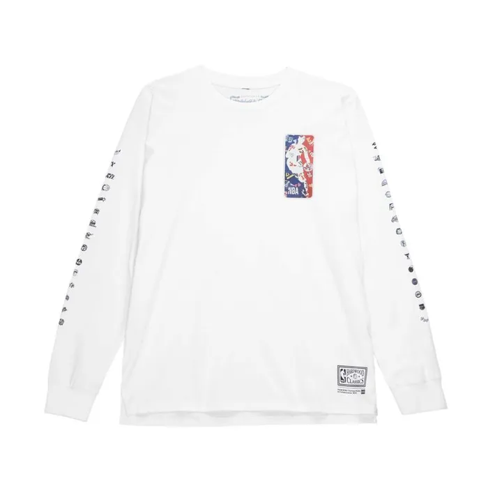 Mitchell and Ness Hank Willis Thomas X Bleacher Report Long Sleeve Men TShirts and Tops Mitchell and Ness Hank Willis Thomas X Bleacher Report Long Sleeve Men TShirts and Tops
