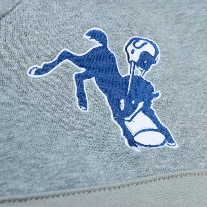 Mitchell and Ness Head Coach Hoodie Indianapolis Colts Men Hoodies and Sweatshirts