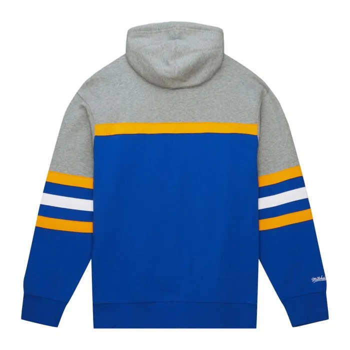 Mitchell and Ness Head Coach Hoodie Los Angeles Rams Men Hoodies and Sweatshirts Mitchell and Ness Head Coach Hoodie Los Angeles Rams Men Hoodies and Sweatshirts