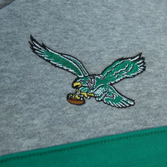 Mitchell and Ness Head Coach Hoodie Philadelphia Eagles Men Hoodies and Sweatshirts Mitchell and Ness Head Coach Hoodie Philadelphia Eagles Men Hoodies and Sweatshirts