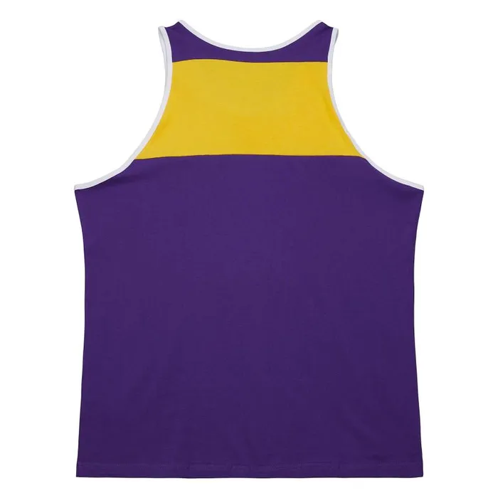 Mitchell and Ness Heritage Color Blocked Tank Top Louisiana State University Men TShirts and Tops Mitchell and Ness Heritage Color Blocked Tank Top Louisiana State University Men TShirts and Tops