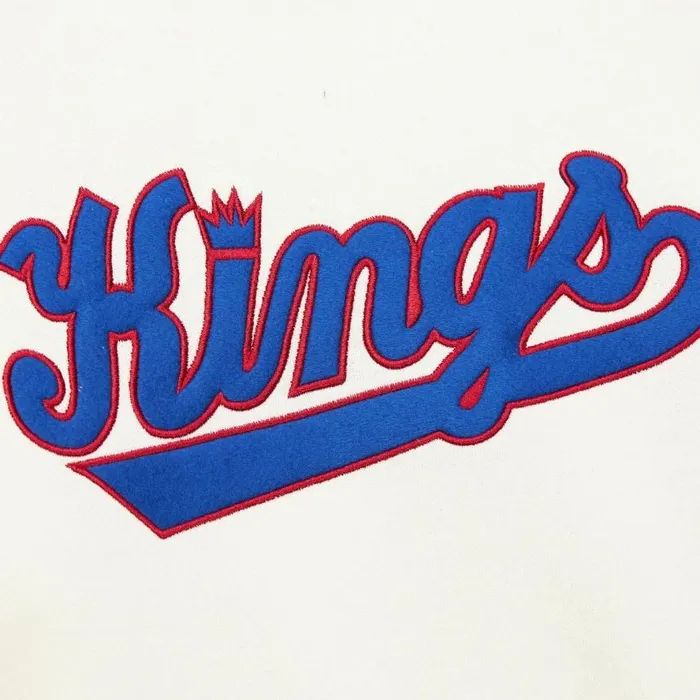 Mitchell and Ness Heritage Fleece Crew Vintage Logo Kansas City Kings Men Hoodies and Sweatshirts Mitchell and Ness Heritage Fleece Crew Vintage Logo Kansas City Kings Men Hoodies and Sweatshirts