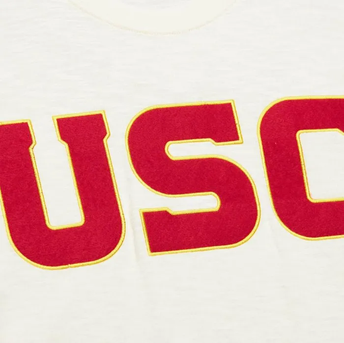 Mitchell and Ness Heritage SS Slub Tee Current Logo USC Men TShirts and Tops Mitchell and Ness Heritage SS Slub Tee Current Logo USC Men TShirts and Tops