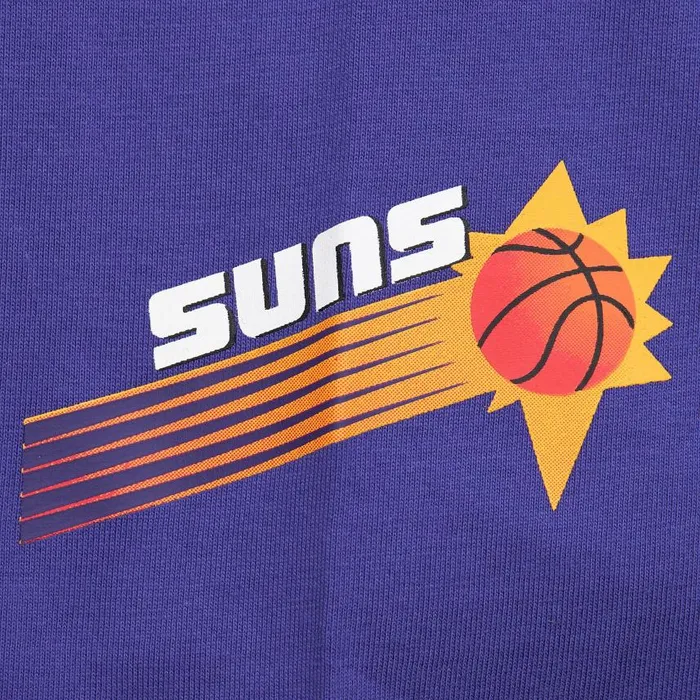 Mitchell and Ness Jacquard Ringer SS Tee Vintage Logo Phoenix Suns Men TShirts and Tops Mitchell and Ness Jacquard Ringer SS Tee Vintage Logo Phoenix Suns Men TShirts and Tops