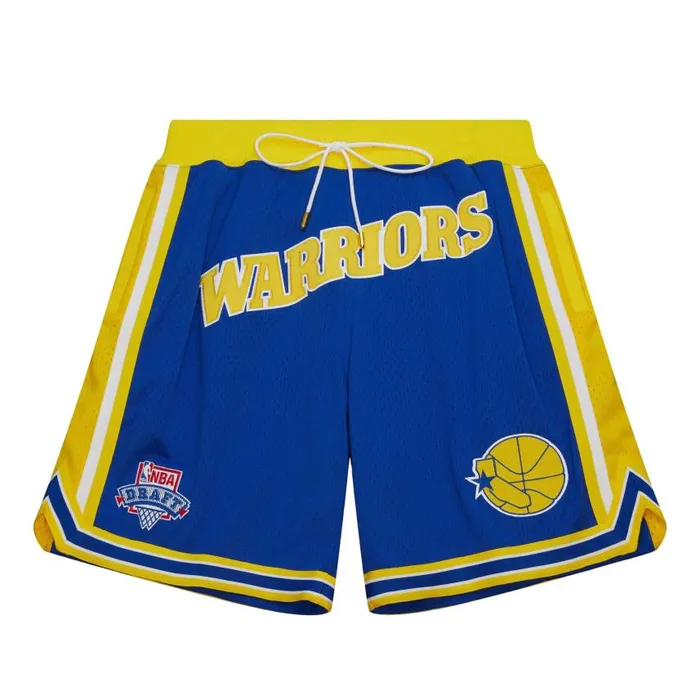 Mitchell and Ness Just Don Hardwood Classics Shorts Golden State Warriors 1993 Men Shorts