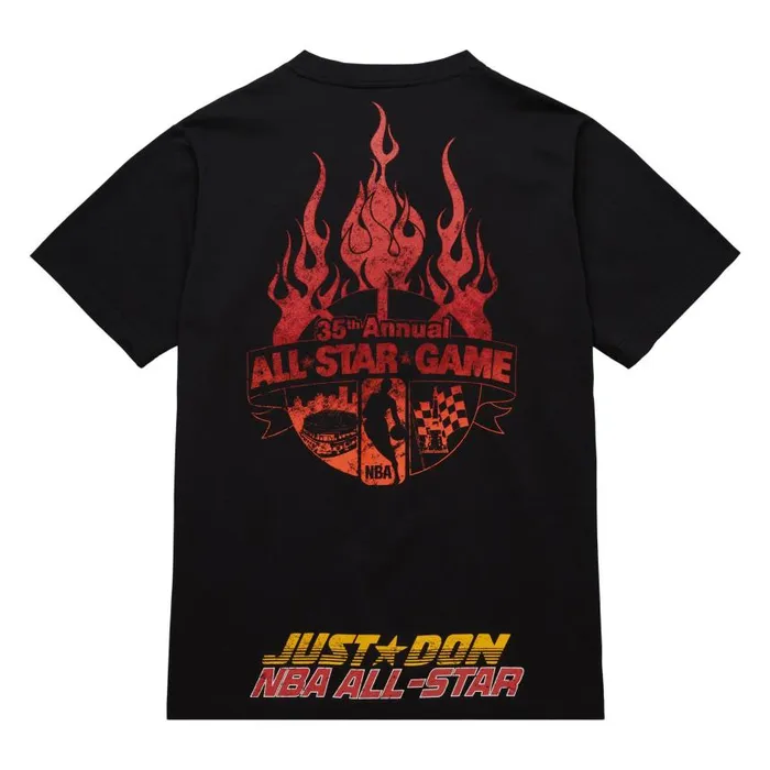 Mitchell and Ness Just Don Shirt NBA AllStar Men TShirts and Tops Mitchell and Ness Just Don Shirt NBA AllStar Men TShirts and Tops
