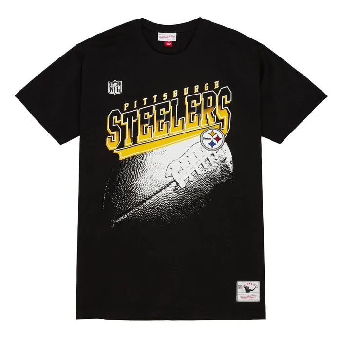 Mitchell and Ness Kick Off Tee Pittsburgh Steelers Men TShirts and Tops