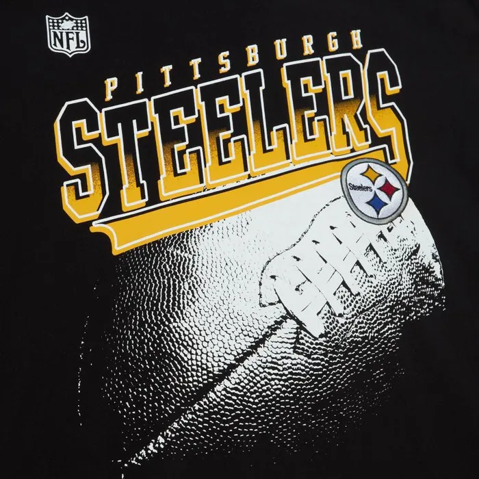 Mitchell and Ness Kick Off Tee Pittsburgh Steelers Men TShirts and Tops Mitchell and Ness Kick Off Tee Pittsburgh Steelers Men TShirts and Tops