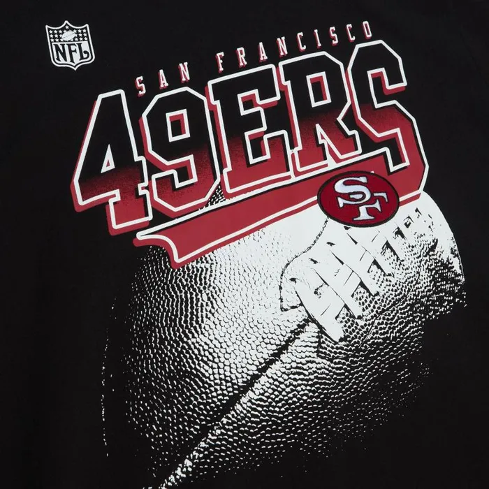 Mitchell and Ness Kick Off Tee San Francisco 49ers Men TShirts and Tops Mitchell and Ness Kick Off Tee San Francisco 49ers Men TShirts and Tops