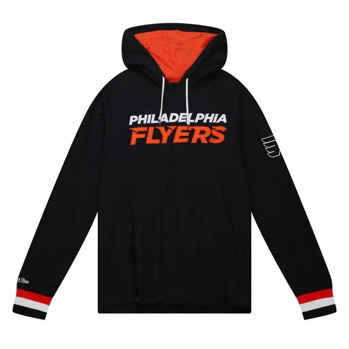 Mitchell and Ness Legendary Slub Long Sleeve Hoodie Philadelphia Flyers Men Hoodies and Sweatshirts