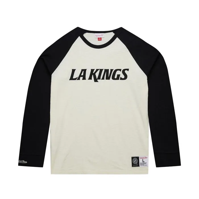 Mitchell and Ness Legendary Slub LS Current Logo Los Angeles Kings Men TShirts and Tops Mitchell and Ness Legendary Slub LS Current Logo Los Angeles Kings Men TShirts and Tops