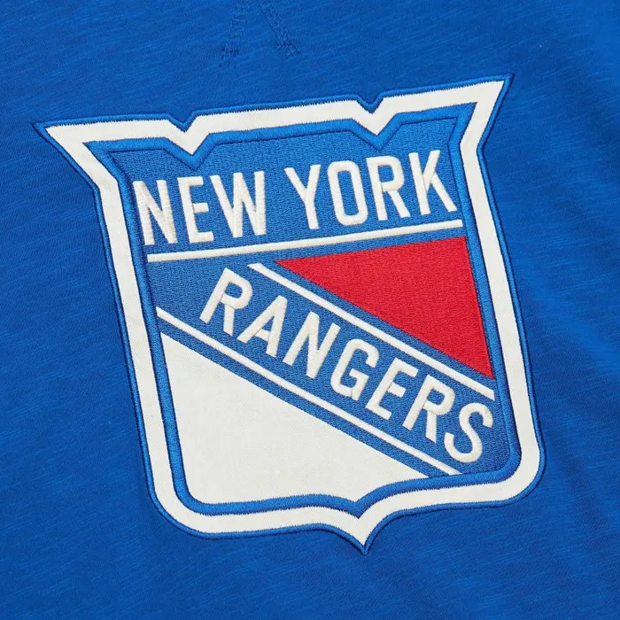 Mitchell and Ness Legendary Slub LS Hoodie Current Logo New York Rangers Men Hoodies and Sweatshirts Mitchell and Ness Legendary Slub LS Hoodie Current Logo New York Rangers Men Hoodies and Sweatshirts