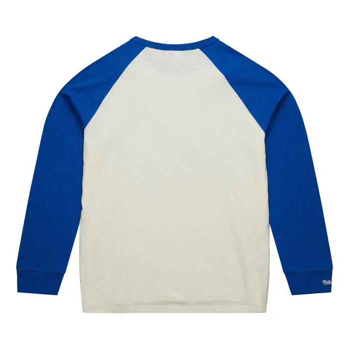 Mitchell and Ness Legendary Slub LS Vintage Logo New York Rangers Men TShirts and Tops