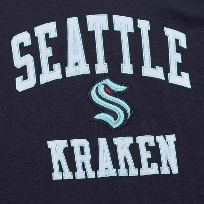 Mitchell and Ness Legendary Slub SS Tee Current Logo Seattle Kraken Men TShirts and Tops