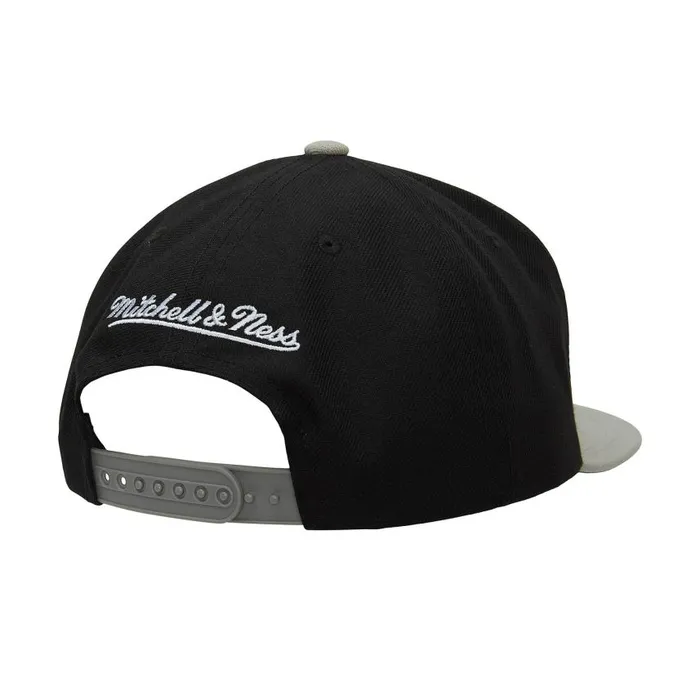 Mitchell and Ness Logo Bill Snapback Brooklyn Nets Men Hats and Headwear Mitchell and Ness Logo Bill Snapback Brooklyn Nets Men Hats and Headwear