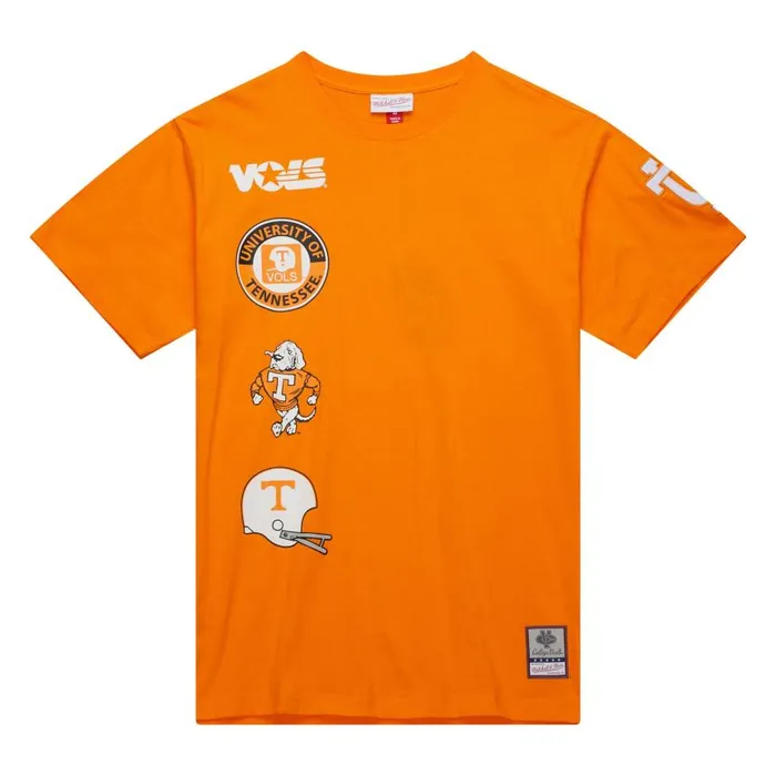 Mitchell and Ness MandN Hometown SS Tee Vintage Logo University Of Tennessee Men TShirts and Tops Mitchell and Ness MandN Hometown SS Tee Vintage Logo University Of Tennessee Men TShirts and Tops