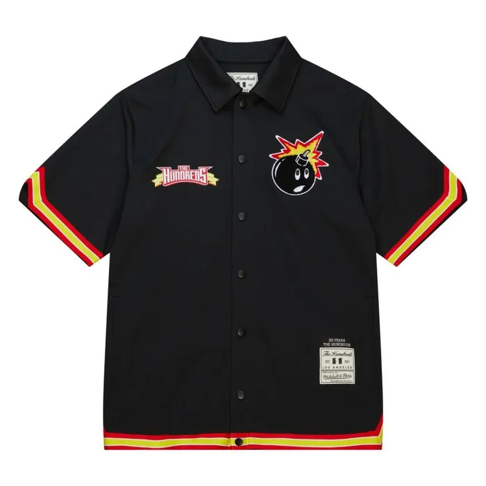 Mitchell and Ness MandN X The Hundreds Shooting Shirt Men TShirts and Tops