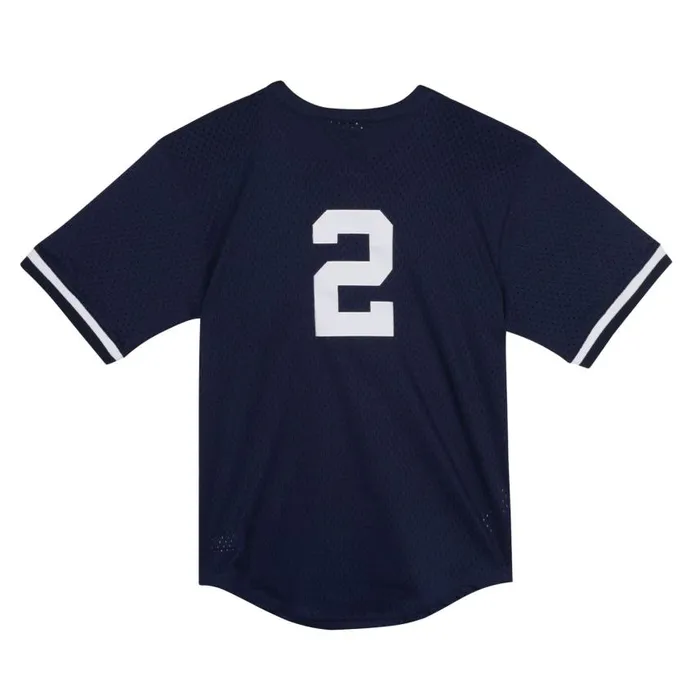 Mitchell and Ness Mesh BP Jersey New York Yankees 1995 Derek Jeter Kids Jerseys