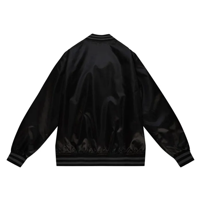 Mitchell and Ness Mitchell and Ness Satin Jacket Men Jackets and Outerwear Mitchell and Ness Mitchell and Ness Satin Jacket Men Jackets and Outerwear