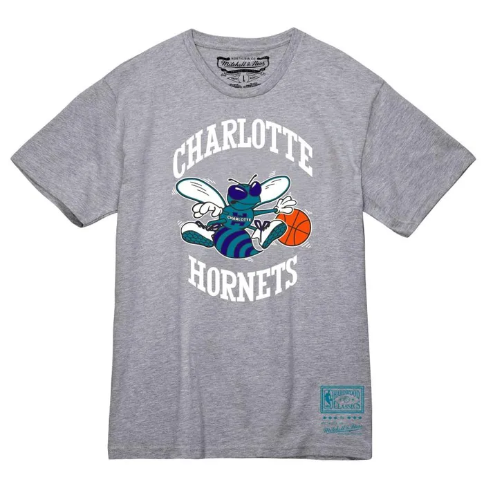 Mitchell and Ness MVP Tee Charlotte Hornets Men TShirts and Tops