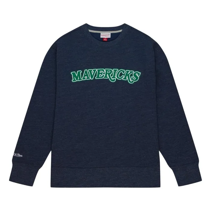 Mitchell and Ness Playoff Win 20 Crew Vintage Dallas Mavericks Men Hoodies and Sweatshirts