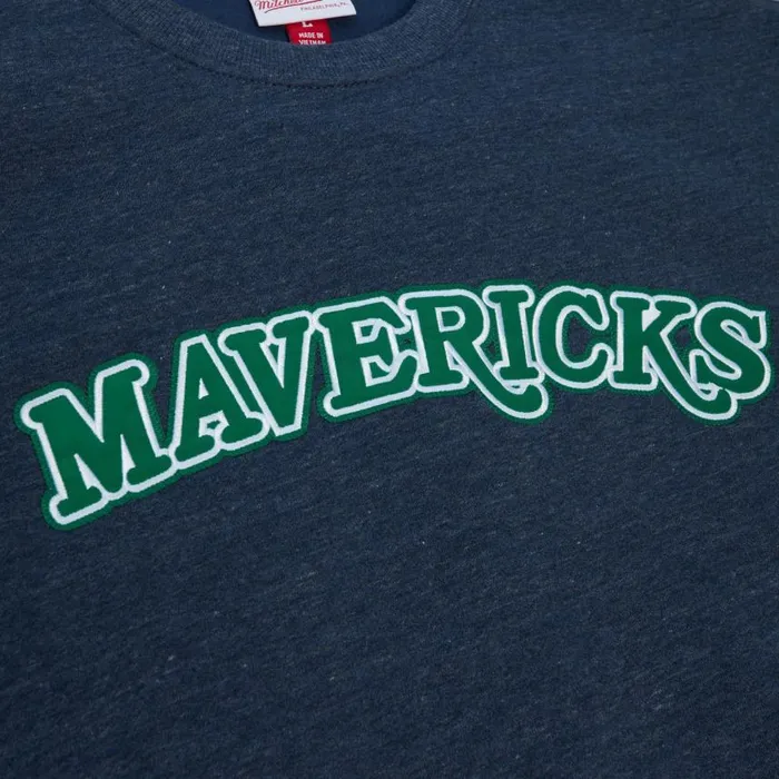 Mitchell and Ness Playoff Win 20 Crew Vintage Dallas Mavericks Men Hoodies and Sweatshirts Mitchell and Ness Playoff Win 20 Crew Vintage Dallas Mavericks Men Hoodies and Sweatshirts