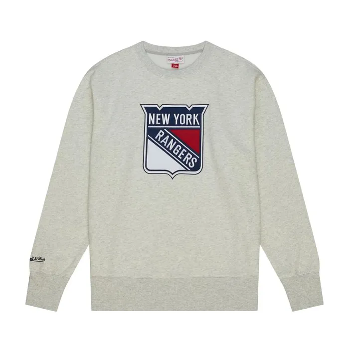 Mitchell and Ness Playoff Win 20 Crew Vintage New York Rangers Men Hoodies and Sweatshirts