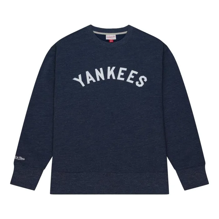 Mitchell and Ness Playoff Win 20 Crew Vintage New York Yankees Men Hoodies and Sweatshirts Mitchell and Ness Playoff Win 20 Crew Vintage New York Yankees Men Hoodies and Sweatshirts