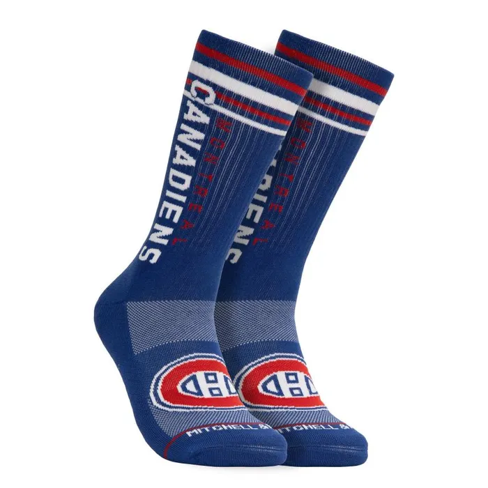 Mitchell and Ness Power Play Crew Socks Montreal Canadiens Men Socks