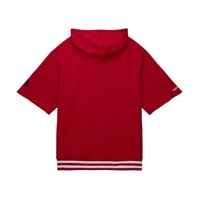 Mitchell and Ness PreGame SS Fleece Hoodie University Of Arkansas Men Hoodies and Sweatshirts Mitchell and Ness PreGame SS Fleece Hoodie University Of Arkansas Men Hoodies and Sweatshirts