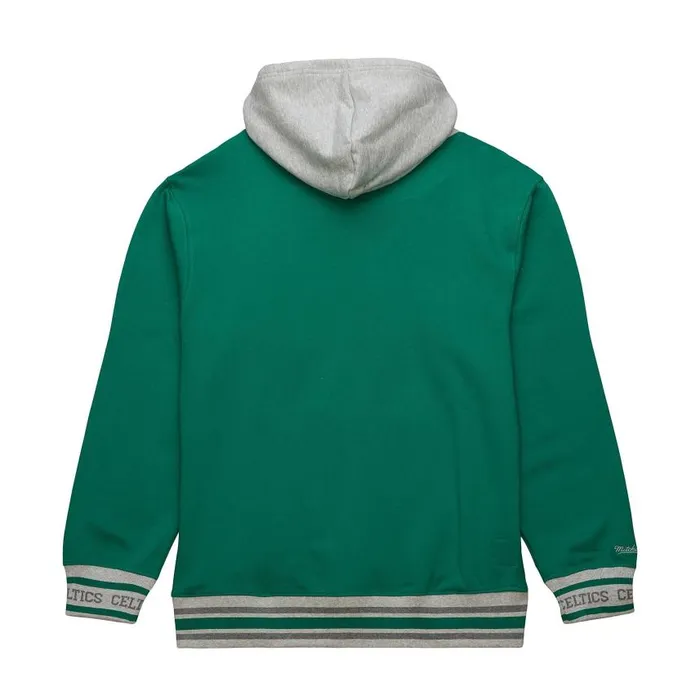 Mitchell and Ness Premium Fleece Hoodie Vintage Logo Boston Celtics Men Hoodies and Sweatshirts Mitchell and Ness Premium Fleece Hoodie Vintage Logo Boston Celtics Men Hoodies and Sweatshirts