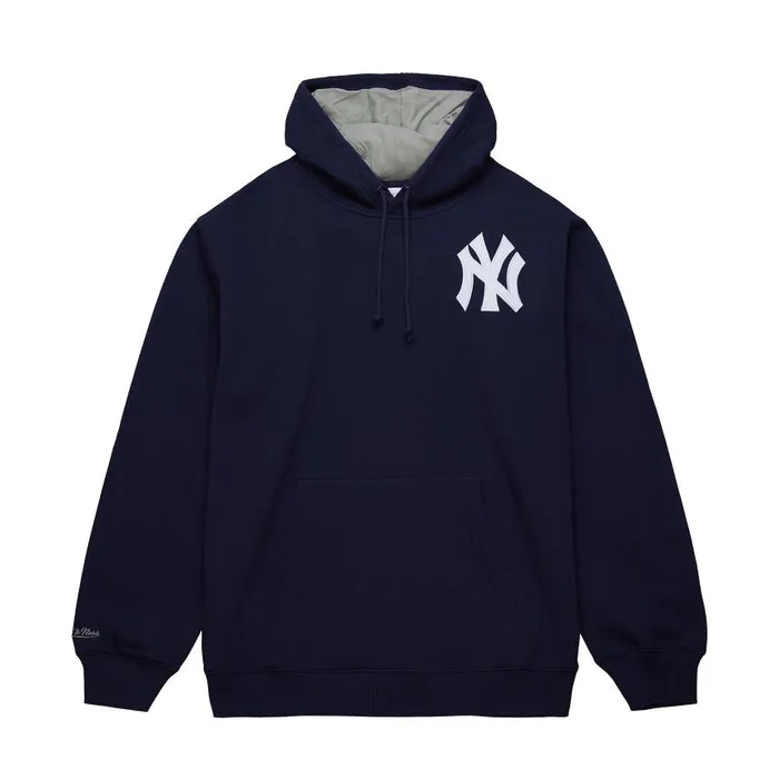 Mitchell and Ness Premium NandN Player Fleece Vintage Logo New York Yankees Derek Jeter Men Hoodies and Sweatshirts