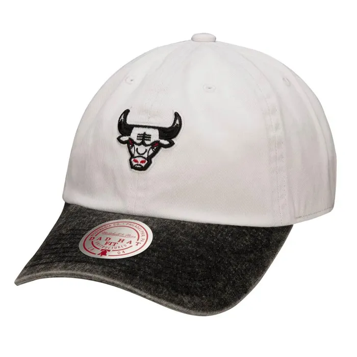 Mitchell and Ness Punch In Strapback HWC Chicago Bulls Men Hats and Headwear