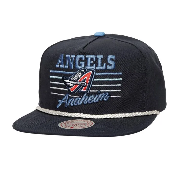 Mitchell and Ness Radiant Lines Deadstock Snapback Coop Anaheim Angels Men Hats and Headwear Mitchell and Ness Radiant Lines Deadstock Snapback Coop Anaheim Angels Men Hats and Headwear