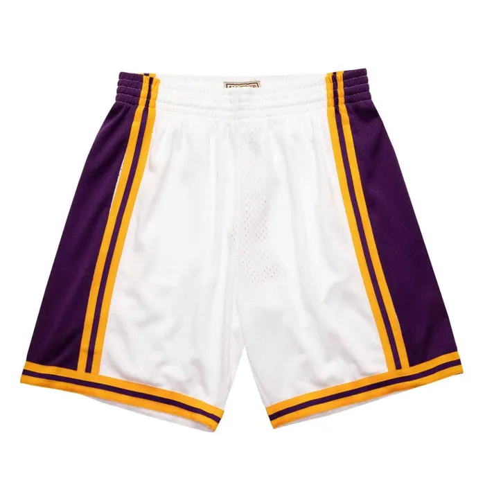 Mitchell and Ness Reload Swingman Los Angeles Lakers 198485 Shorts Men Shorts