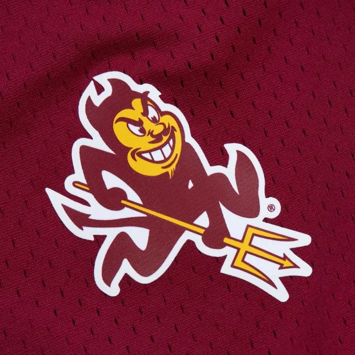 Mitchell and Ness Replica Arizona State University Dark 200708 Shorts Men Shorts