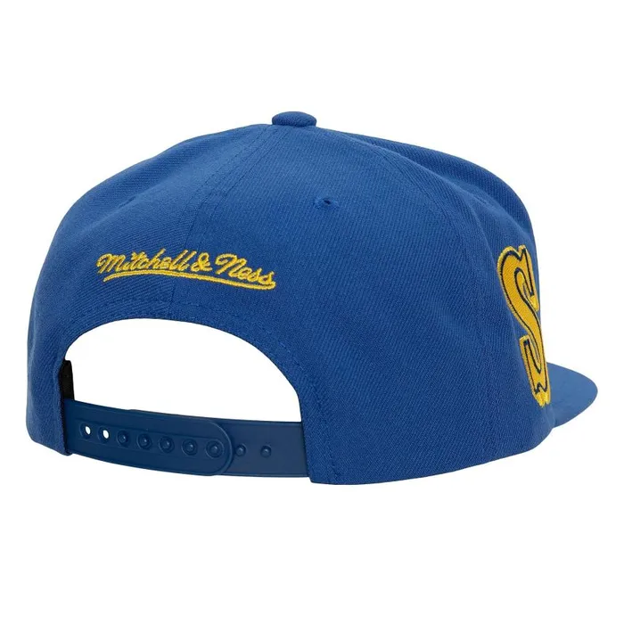 Mitchell and Ness Retro Sport Snapback Coop Seattle Mariners Men Hats and Headwear Mitchell and Ness Retro Sport Snapback Coop Seattle Mariners Men Hats and Headwear