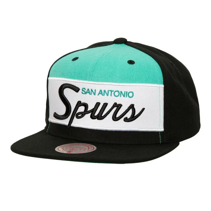 Mitchell and Ness Retro Sport Snapback HWC San Antonio Spurs Men Hats and Headwear
