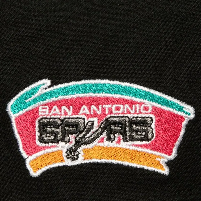 Mitchell and Ness Retro Sport Snapback HWC San Antonio Spurs Men Hats and Headwear Mitchell and Ness Retro Sport Snapback HWC San Antonio Spurs Men Hats and Headwear
