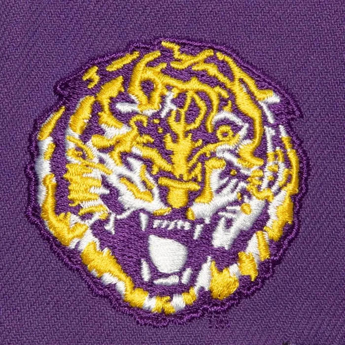 Mitchell and Ness Retro Sport Snapback Vntg Louisiana State University Men Hats and Headwear Mitchell and Ness Retro Sport Snapback Vntg Louisiana State University Men Hats and Headwear