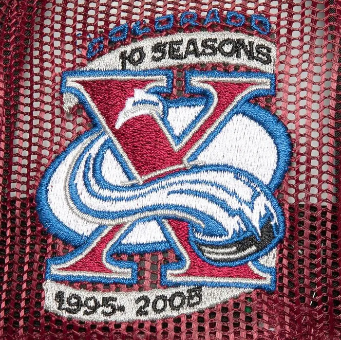 Mitchell and Ness Roper Trucker Colorado Avalanche Men Hats and Headwear