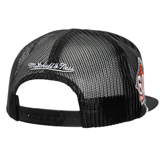 Mitchell and Ness Roper Trucker San Francisco Giants Men Hats and Headwear Mitchell and Ness Roper Trucker San Francisco Giants Men Hats and Headwear
