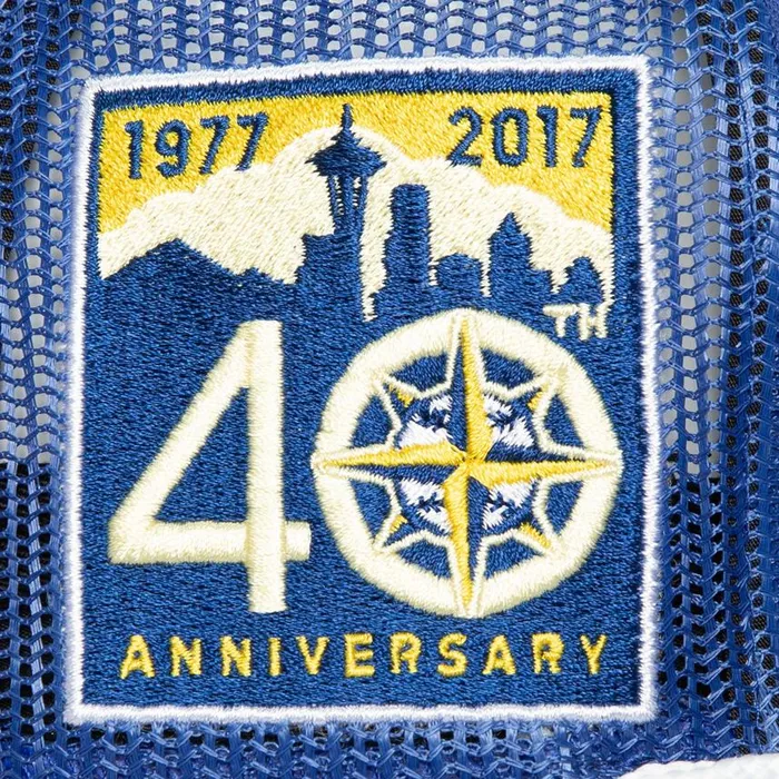 Mitchell and Ness Roper Trucker Seattle Mariners Men Hats and Headwear Mitchell and Ness Roper Trucker Seattle Mariners Men Hats and Headwear