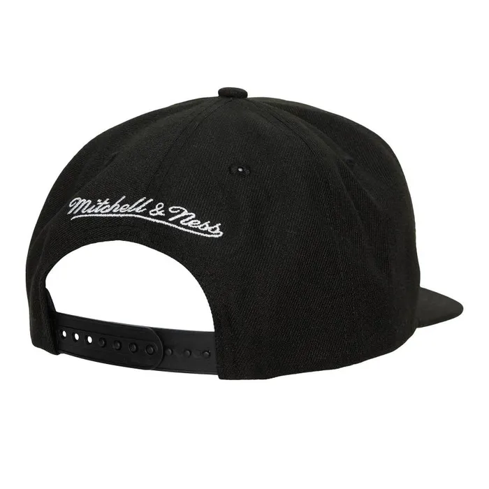 Mitchell and Ness Shark Bite Snapback Brooklyn Nets Men Hats and Headwear Mitchell and Ness Shark Bite Snapback Brooklyn Nets Men Hats and Headwear
