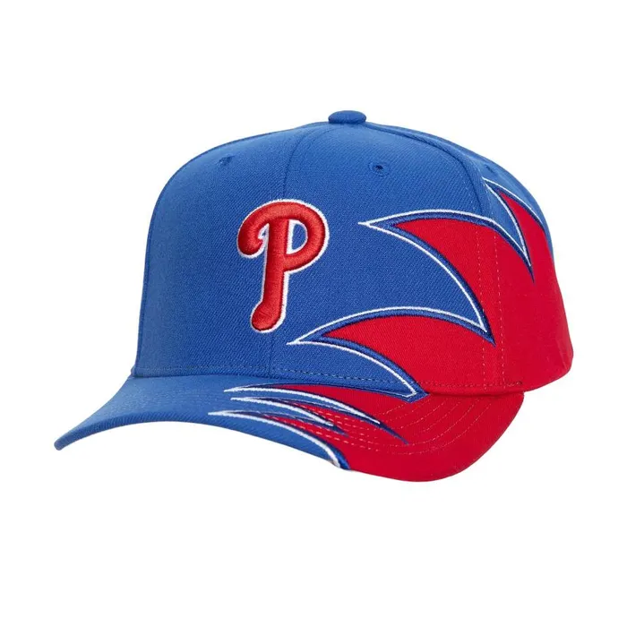 Mitchell and Ness Shark Pro Snapback Philadelphia Phillies Men Hats and Headwear Mitchell and Ness Shark Pro Snapback Philadelphia Phillies Men Hats and Headwear