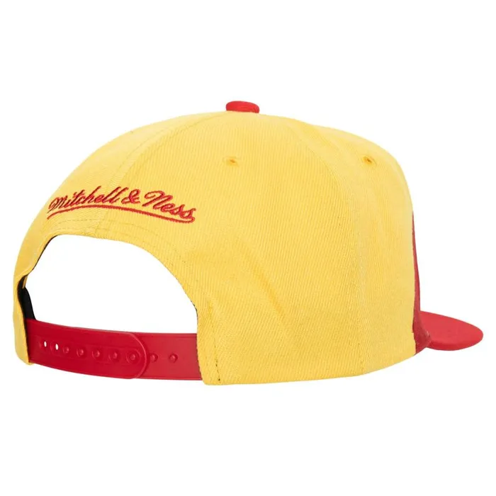Mitchell and Ness Sharktooth Snapback HWC Atlanta Hawks Men Hats and Headwear