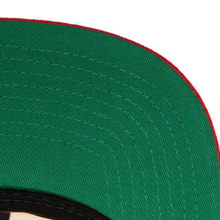 Mitchell and Ness Sharktooth Snapback HWC Atlanta Hawks Men Hats and Headwear