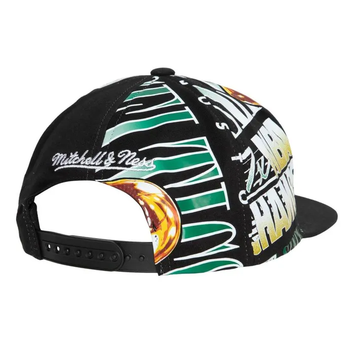 Mitchell and Ness Shirt Remix Snapback HWC Boston Celtics Men Hats and Headwear Mitchell and Ness Shirt Remix Snapback HWC Boston Celtics Men Hats and Headwear