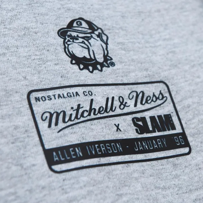 Mitchell and Ness Slam Cover Georgetown University Allen Iverson Men TShirts and Tops Mitchell and Ness Slam Cover Georgetown University Allen Iverson Men TShirts and Tops