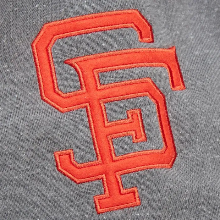 Mitchell and Ness Snow Washed Fleece Hoodie Vintage Logo San Francisco Giants Men Hoodies and Sweatshirts Mitchell and Ness Snow Washed Fleece Hoodie Vintage Logo San Francisco Giants Men Hoodies and Sweatshirts